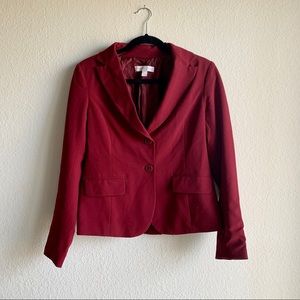 Maroon Dive Blazer